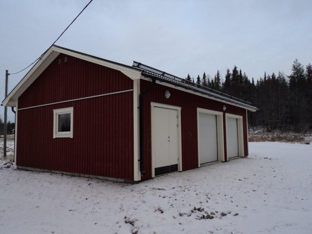Nybyggnation garage, Storuman, Vilhelmina, Sorsele, Lycksele, Västerbotten, Norrland